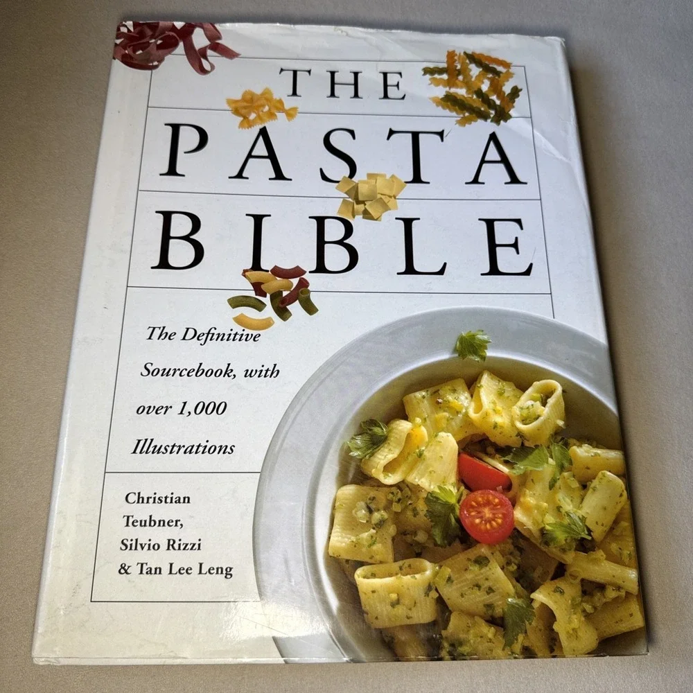 The Pasta Bible - Hardcover By Rizzi, Silvio - GOOD Home Cooking Italian Recipe